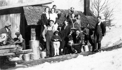 La cabane à sucre de Bruno Villeneuve près de la rivière Ottawa