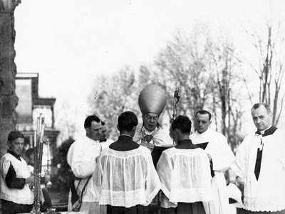 Consécration de l'église de Wendover, par Mgr Vachon