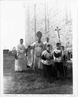 Consécration de l'église de Wendover, par Mgr Vachon