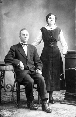 Dora Pilon et Albert Montreuil, Cultivateur