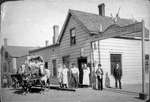 Boulangerie et brasserire ou M. O. Laporte travaillait avant d'ouvrir sa propre boulangerie à Rockland.