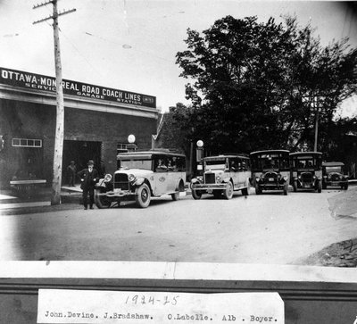 Premier terminus d'autobus de Rockland.