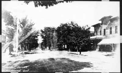 Rue Laurier à Rockland.