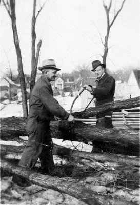 Jos Charron et Jos Lamoureux.