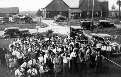 Mariage d'Ange-Aimé Millaire et de Roger Labelle.