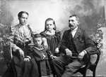 Norbert Carrière et sa famille