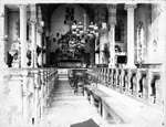 Intérieur de la première église de Plantagenet