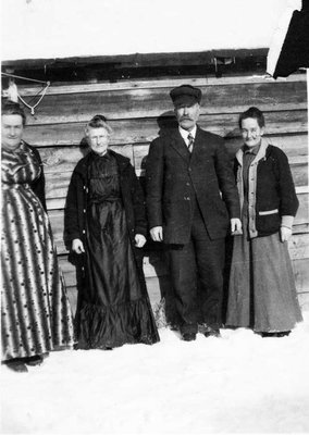 Mary Ann Shane et quelques membres de sa famille