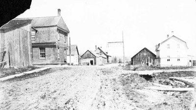 Vue du village de Treadwell