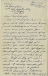 Letter from Pte. C.A. Burleigh to Eliza J. Padginton