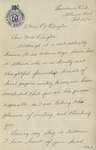 Letter from Pte. C.A. Burleigh to Eliza J. Padginton