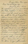 Letter from Bdr. T.J. Cuthbert to Eliza J. Padginton