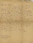 Letter from Capt. Dan L.S. Dudley to Eliza J. Padginton