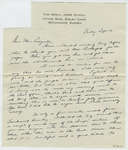 Letter from Capt. Dan L.S. Dudley to Eliza J. Padginton