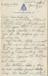 Letter from Pte. Charles N. Fish to Eliza J. Padginton