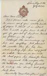 Letter from Pte. C.A. Burleigh to Eliza J. Padginton