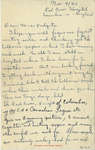 Letter from Ted Bugg to Eliza J. Padginton