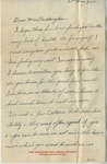 Letter from Pte. V.G. Brannigan to Eliza J. Padginton