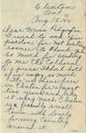 Letter from LAC Bertrand to Eliza J. Padginton