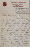 Letter from Laurence Henderson to Eliza J. Padginton