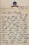 Letter from Laurence Henderson to Eliza J. Padginton