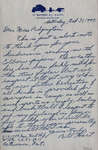 Letter from Gnr. Bill J. Hart to Eliza J. Padginton