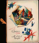 Christmas card from J. Allan Irwin to Eliza J. Padginton