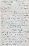 Letter from Cpl. Jim Moore to Eliza J. Padginton