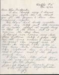 Letter from Floyd Matthews to Eliza J. Padginton