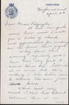 Letter from John McKenzie to Eliza J. Padginton