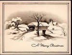 Christmas card from Robert McGregor to Eliza J. Padginton