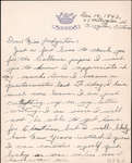 Letter from Archie Kemp to Eliza J. Padginton