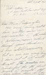Letter from Pte. M. Patterson to Eliza J. Padginton