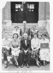 Class photograph, Colborne High School, Grade 13, Colborne, Cramahe Township, 1952-53