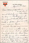 Letter from Cpl. G. C. Shier to Eliza J. Padginton
