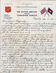 Letter from Pte. R. C. Wanamaker to Eliza J. Padginton