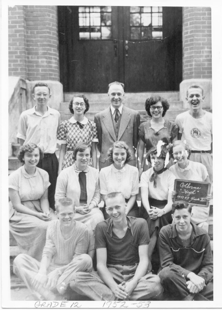 Colborne High School, 1952-53, Grade 12