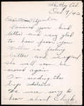 Letter from Pte. Kenneth Palmateer to Eliza J. Padginton