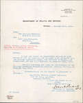 Correspondence regarding Pte. Alfred Stevenson to Eliza J. Padginton