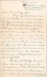 Letter from William J. Quinn to Eliza J. Padginton