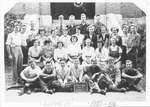 Class photograph, Colborne High School, Grade 10, Colborne, Cramahe Township, 1951-52