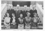 Class photograph, Colborne High School, Grade 13, 1953-54