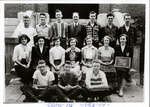Class photograph, Colborne High School, Grade 12, 1953-54