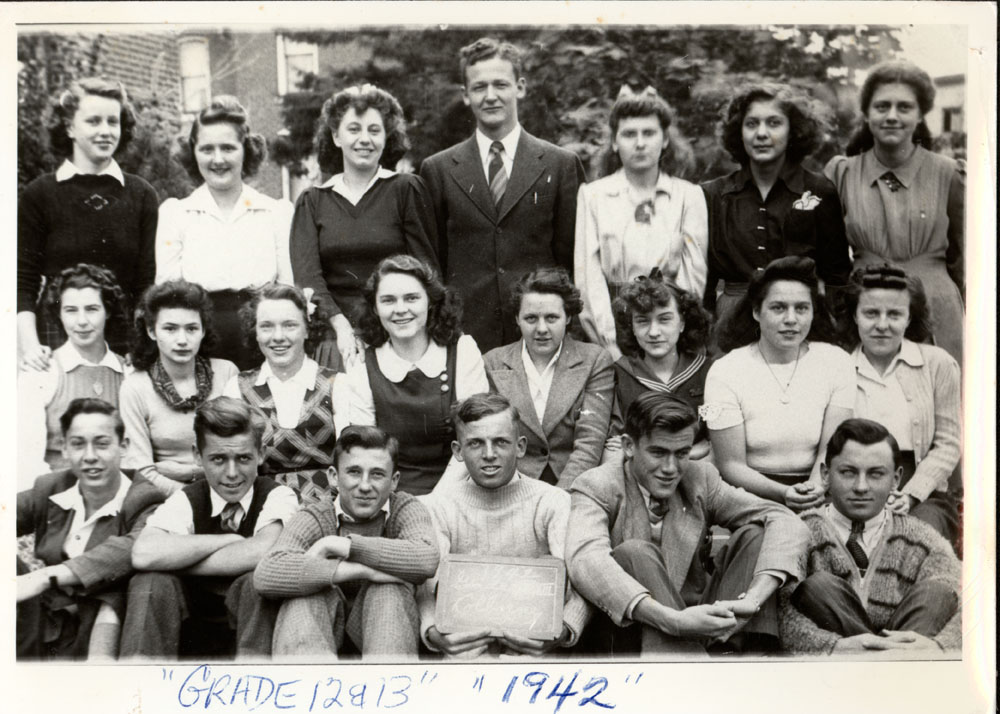 Colborne High School, 1942, Grade 12 & 13