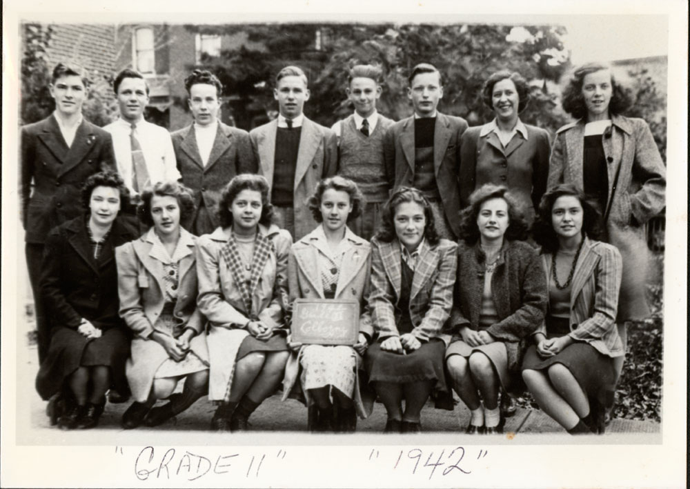 Colborne High School, 1942, Grade 11