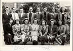 Class photograph, Colborne High School, Grade 11, Colborne, Cramahe Township, 1942