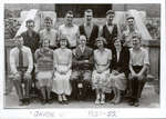 Class photograph, Colborne High School, Grade 13, 1951-52