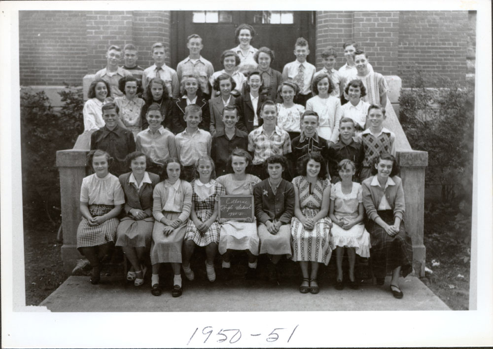 Colborne High School Class Photo, 1950-51