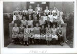 Class photograph, Colborne High School, Colborne, Cramahe Township, 1950-51
