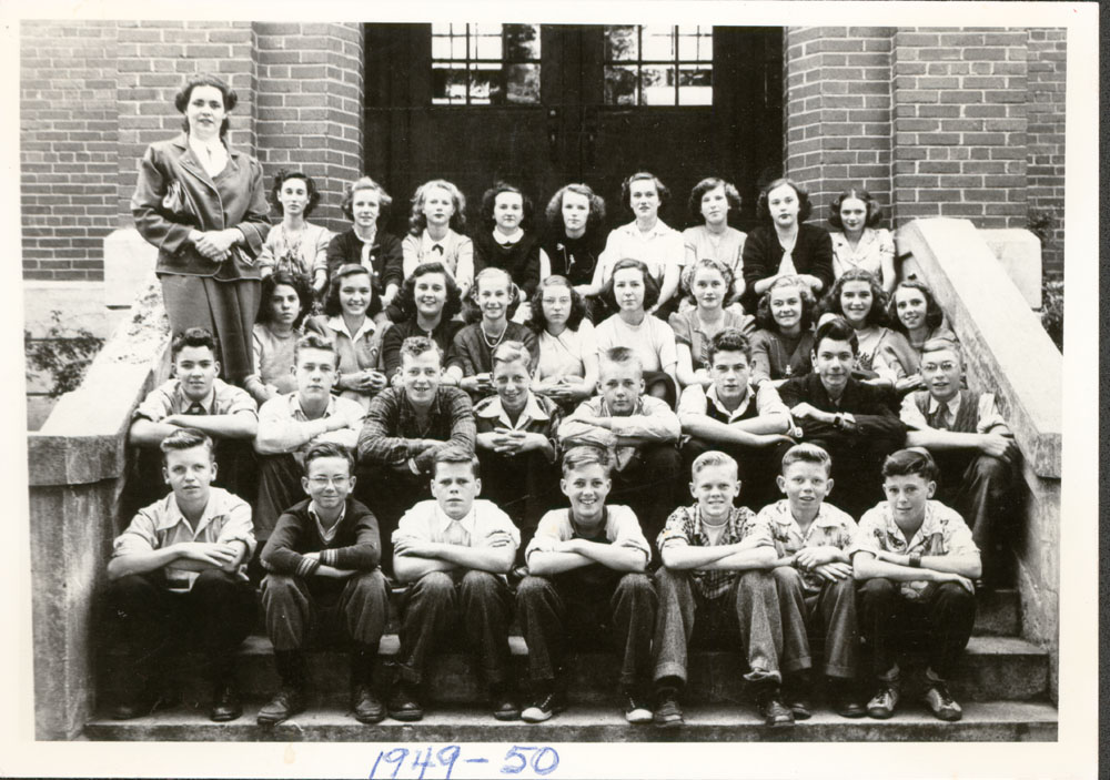 Colborne High School Class Photo, 1949-50